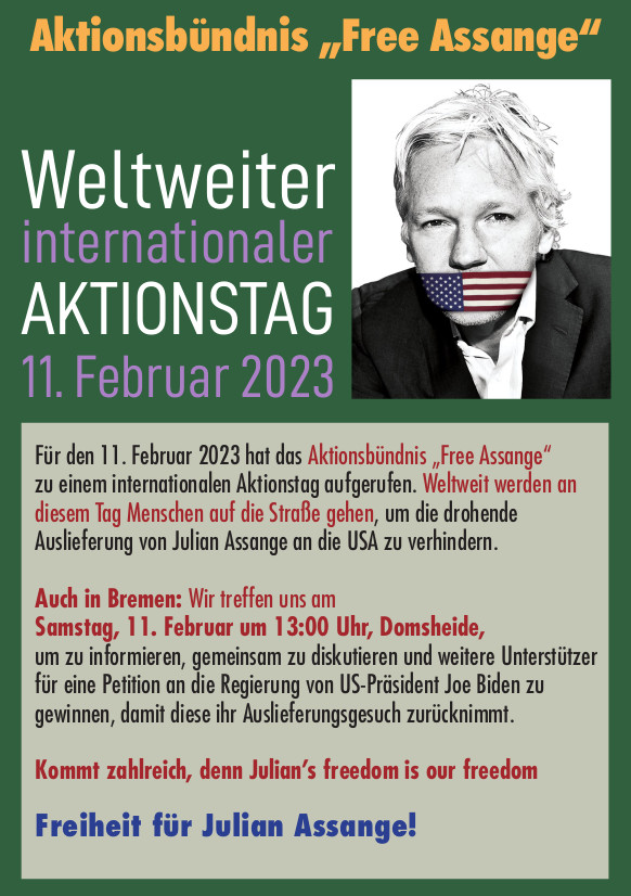 Assange Domsheide 11.2.2023