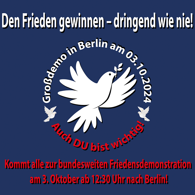 Sharepic Demo Berlin quadratisch