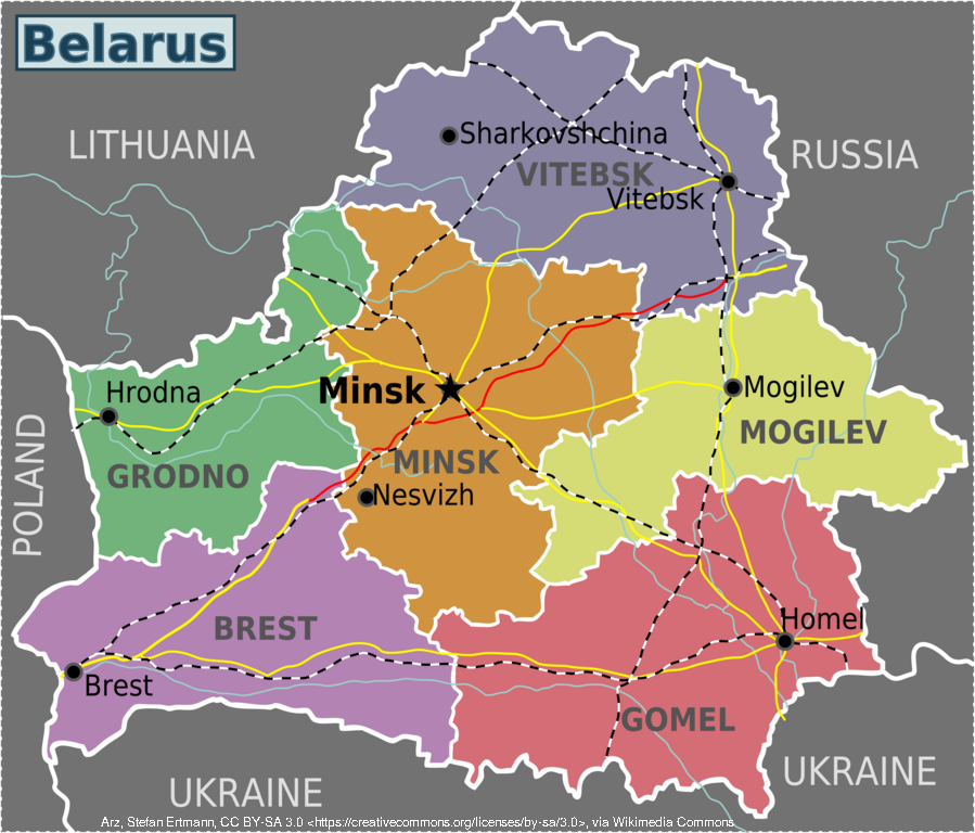 Belarus provinces