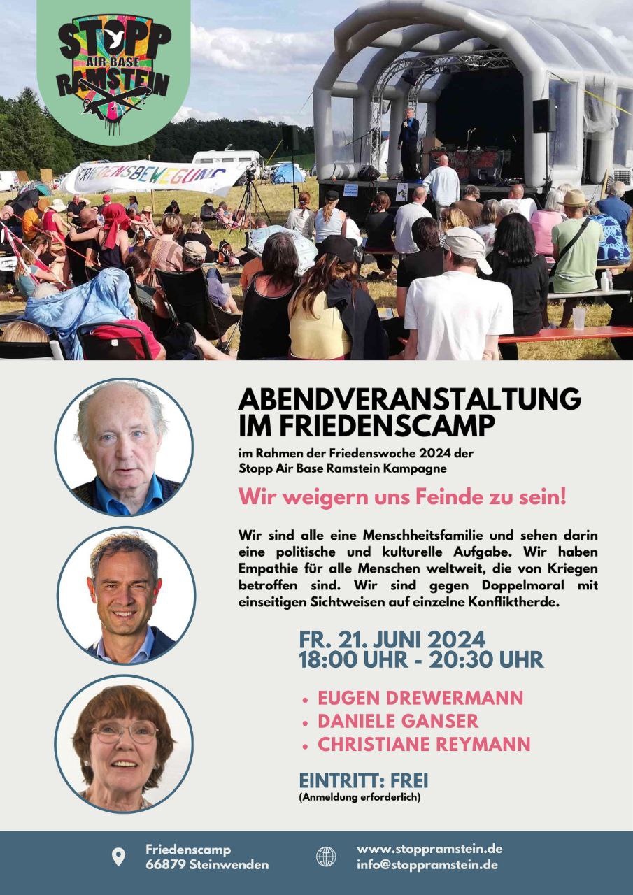 Abendveranstaltung 21.06.2024 Stopp Ramstein